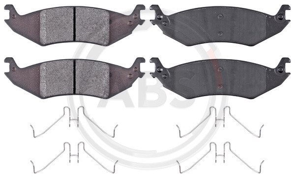 A.B.S. Bremsbelagsatz, Scheibenbremse