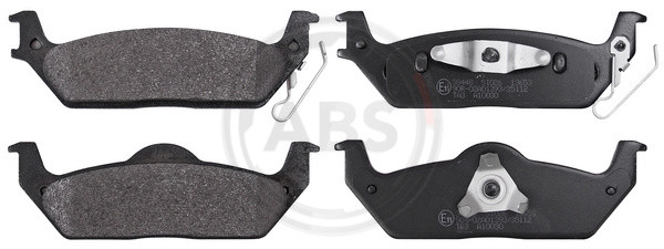 A.B.S. Bremsbelagsatz, Scheibenbremse