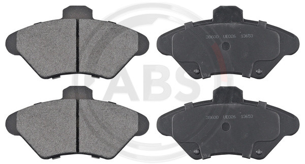 A.B.S. Bremsbelagsatz, Scheibenbremse