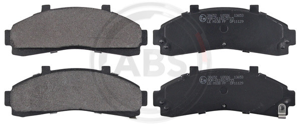 A.B.S. Bremsbelagsatz, Scheibenbremse