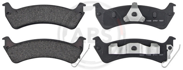 A.B.S. Bremsbelagsatz, Scheibenbremse