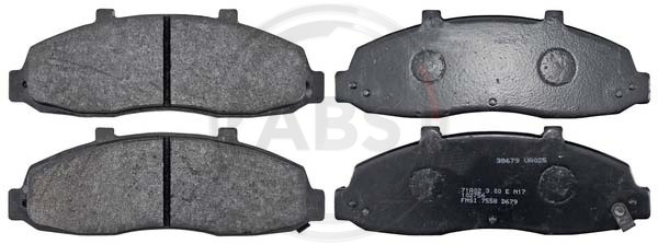 A.B.S. Bremsbelagsatz, Scheibenbremse