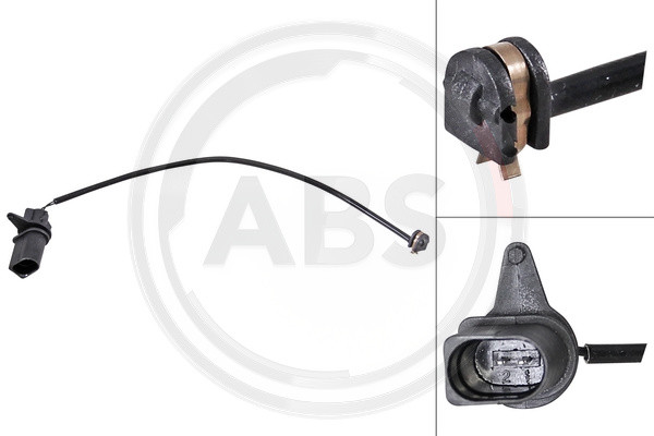 A.B.S. Warnkontakt, Bremsbelagverschleiß