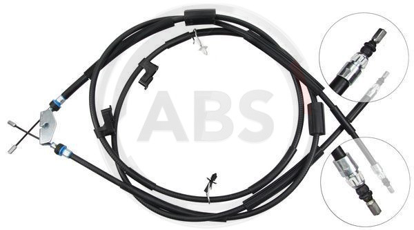 A.B.S. Seilzug, Feststellbremse