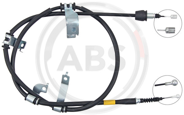 A.B.S. Seilzug, Feststellbremse