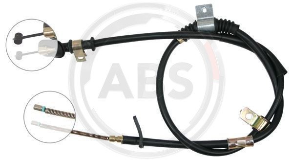 A.B.S. Seilzug, Feststellbremse