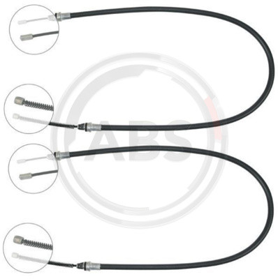 A.B.S. Seilzug, Feststellbremse