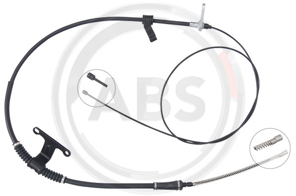 A.B.S. Seilzug, Feststellbremse