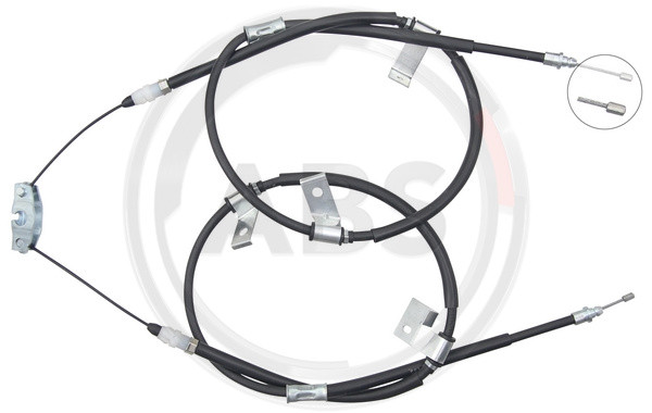 A.B.S. Seilzug, Feststellbremse