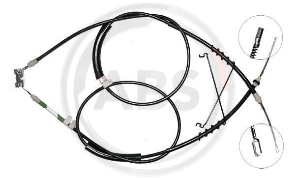 A.B.S. Seilzug, Feststellbremse