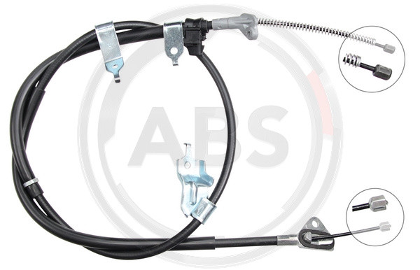 A.B.S. Seilzug, Feststellbremse