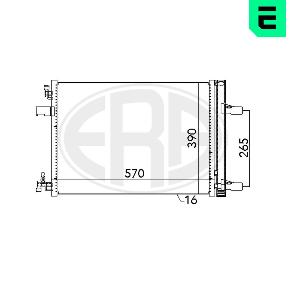 ERA Kondensator, Klimaanlage