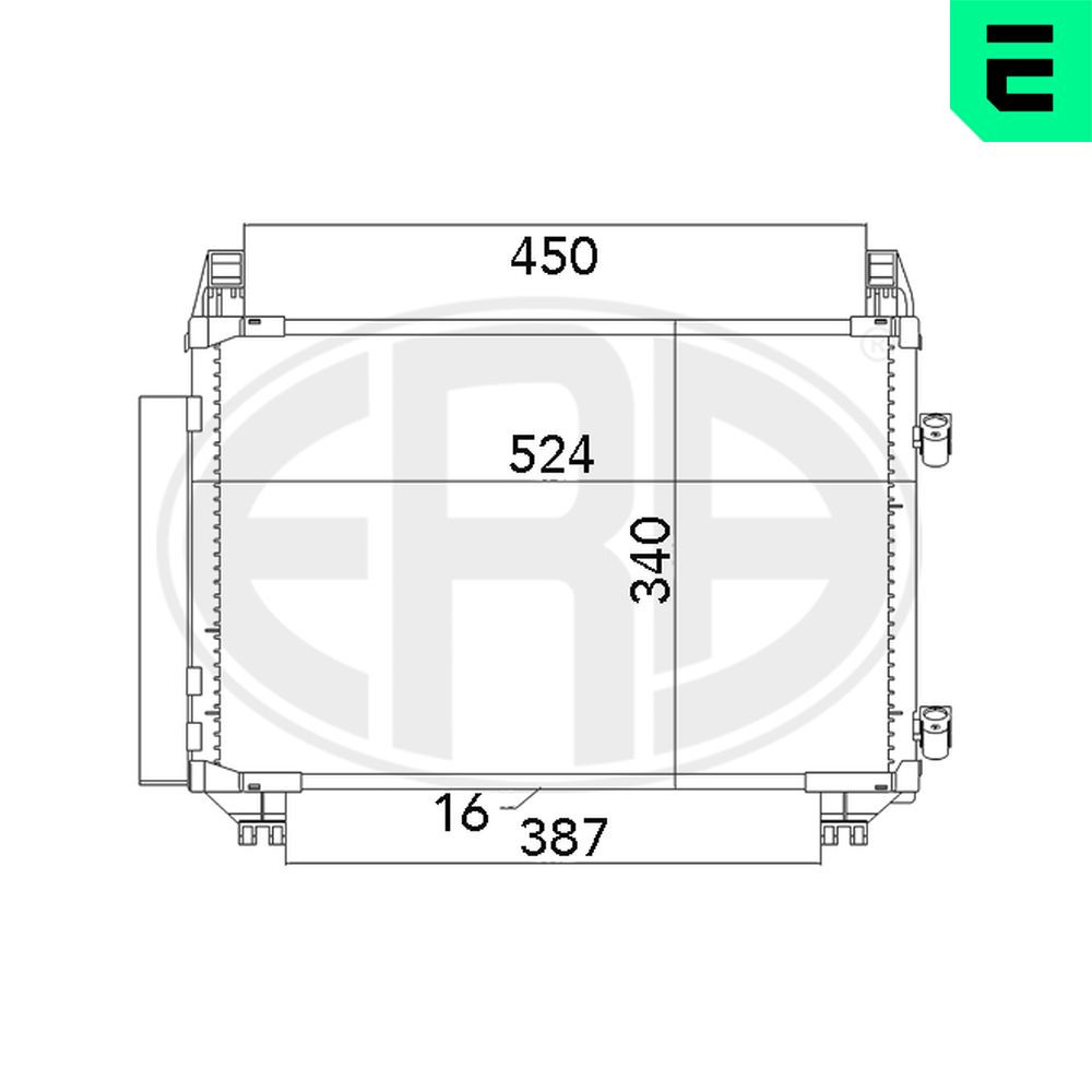 ERA Kondensator, Klimaanlage