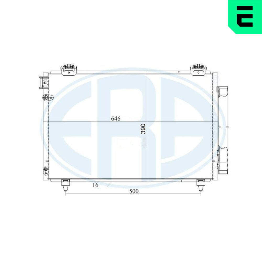 ERA Kondensator, Klimaanlage
