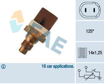 FAE Sensor, Kühlmitteltemperatur