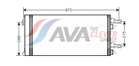 AVA Clever Choice Kondensator, Klimaanlage