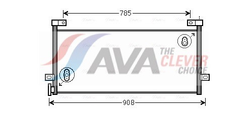 AVA Clever Choice Kondensator, Klimaanlage