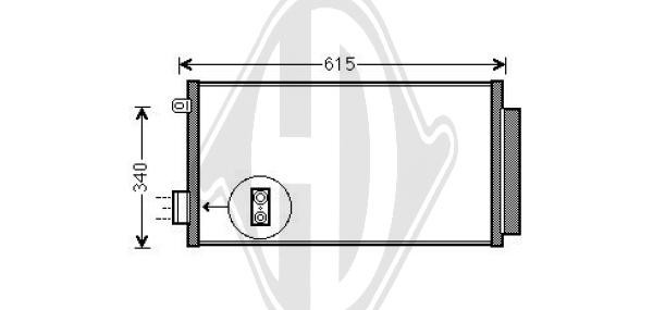 DIEDERICHS Kondensator, Klimaanlage