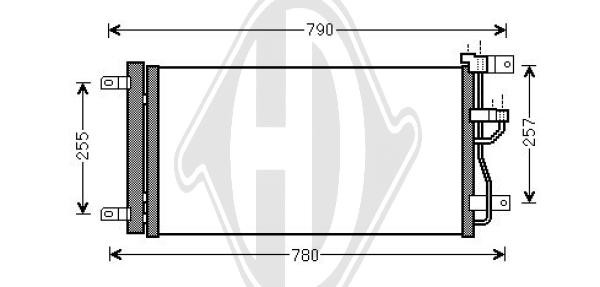 DIEDERICHS Kondensator, Klimaanlage