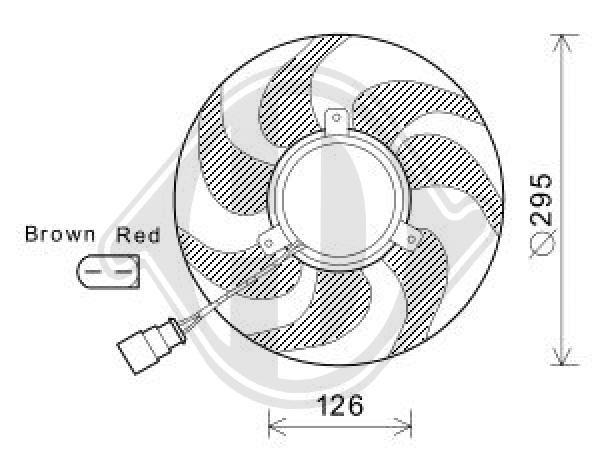 DIEDERICHS Lüfter, Motorkühlung