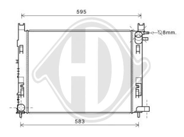 DIEDERICHS Kühler, Motorkühlung