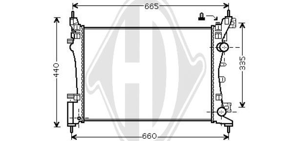 DIEDERICHS Kühler, Motorkühlung