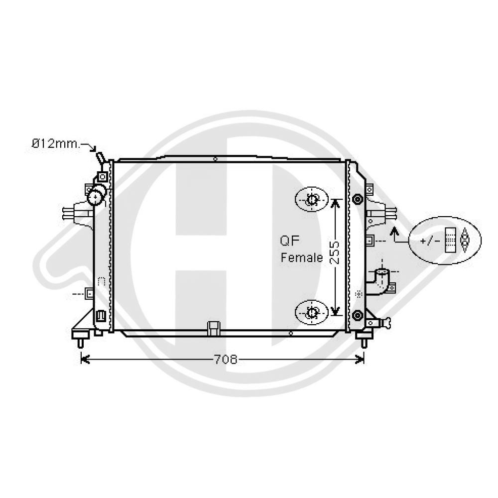 DIEDERICHS Kühler, Motorkühlung