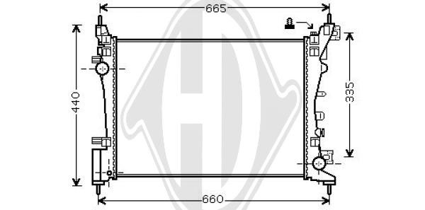 DIEDERICHS Kühler, Motorkühlung