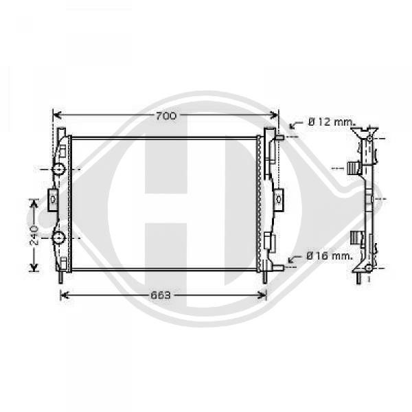 DIEDERICHS Kühler, Motorkühlung