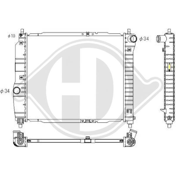 DIEDERICHS Kühler, Motorkühlung