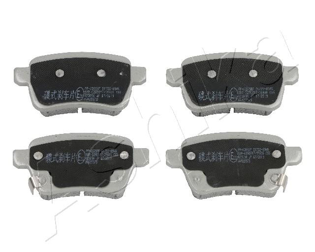 ASHIKA Bremsbelagsatz, Scheibenbremse