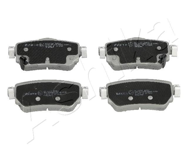 ASHIKA Bremsbelagsatz, Scheibenbremse