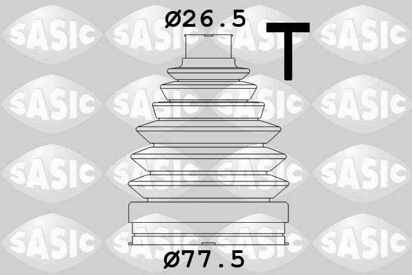 SASIC Faltenbalgsatz, Antriebswelle