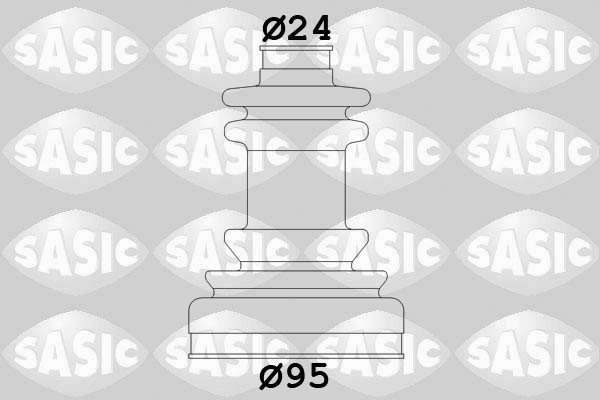 SASIC Faltenbalgsatz, Antriebswelle