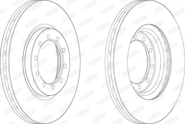 BERAL Bremsscheibe
