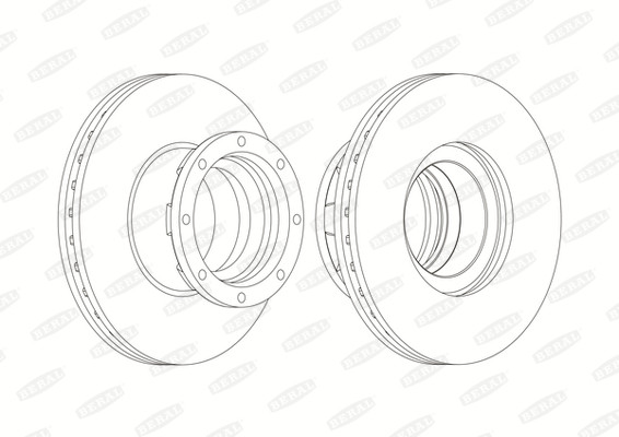 BERAL Bremsscheibe