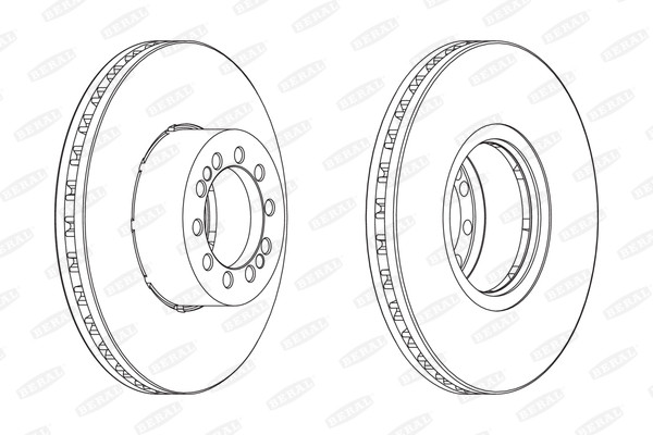 BERAL Bremsscheibe