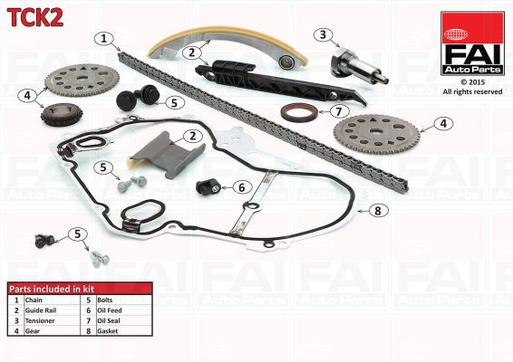 FAI AutoParts Steuerkettensatz