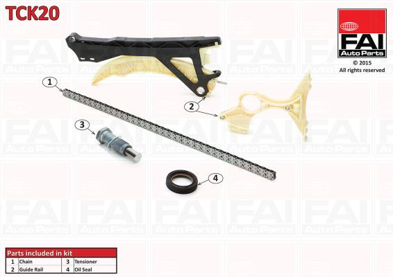 FAI AutoParts Steuerkettensatz