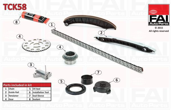 FAI AutoParts Steuerkettensatz