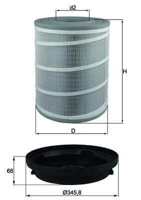 MAHLE Luftfilter