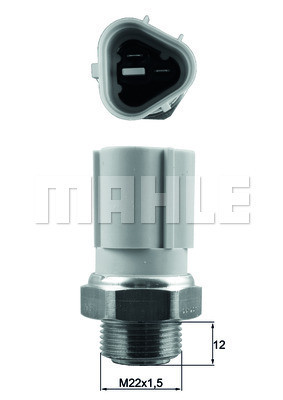 MAHLE Temperaturschalter, Kühlerlüfter