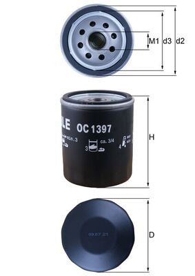 MAHLE Ölfilter