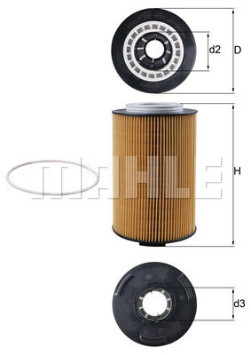 MAHLE Ölfilter