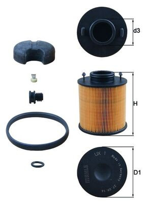 MAHLE Harnstofffilter