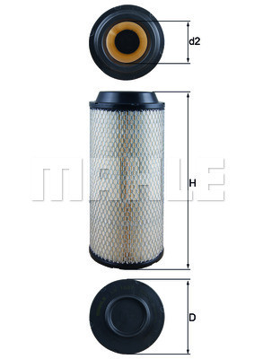 MAHLE Luftfilter