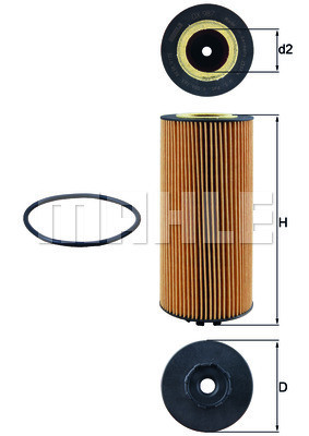 MAHLE Ölfilter