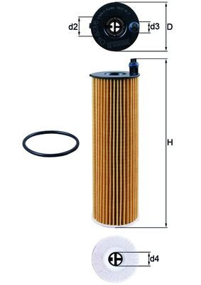 MAHLE Ölfilter