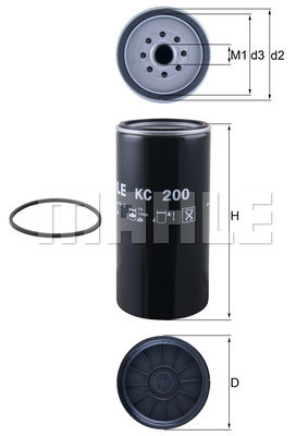 MAHLE Kraftstofffilter