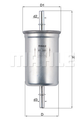 MAHLE Kraftstofffilter